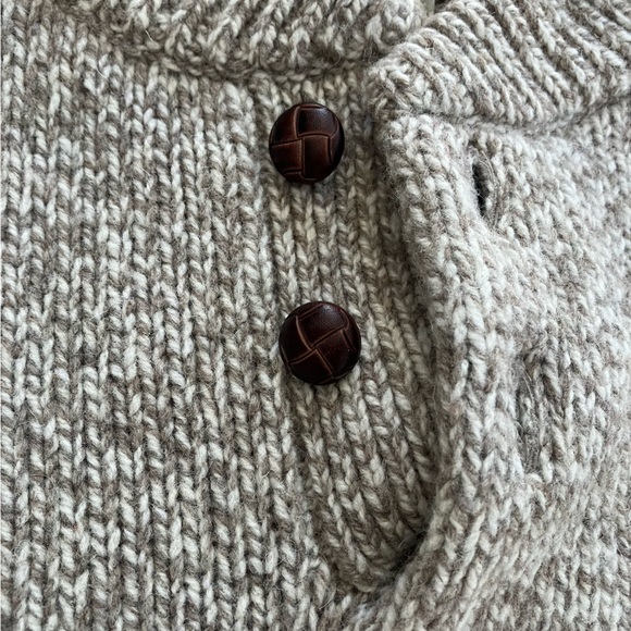 Vintage L.L. Bean Wool Knit Sweater with Button Detail - Picture 6 of 6